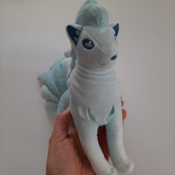 Ninetales Alola Pokemon Original Plush 9" Toy Doll Japan Collectible - Picture 2 of 4